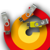 USB Sticks 8 GB 3er-Set (rot, orange, gelb) mit Kinaesthetics Logo Kinästhetik-Shop
