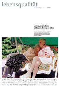 Zeitschrift lebensqualität 03/2007 Zeitschrift lebensqualität 03/2007 Bild anzeigen